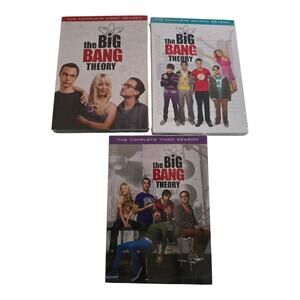 The Big Bang Theory complete Seasons 1-3 DVD collection NEW
